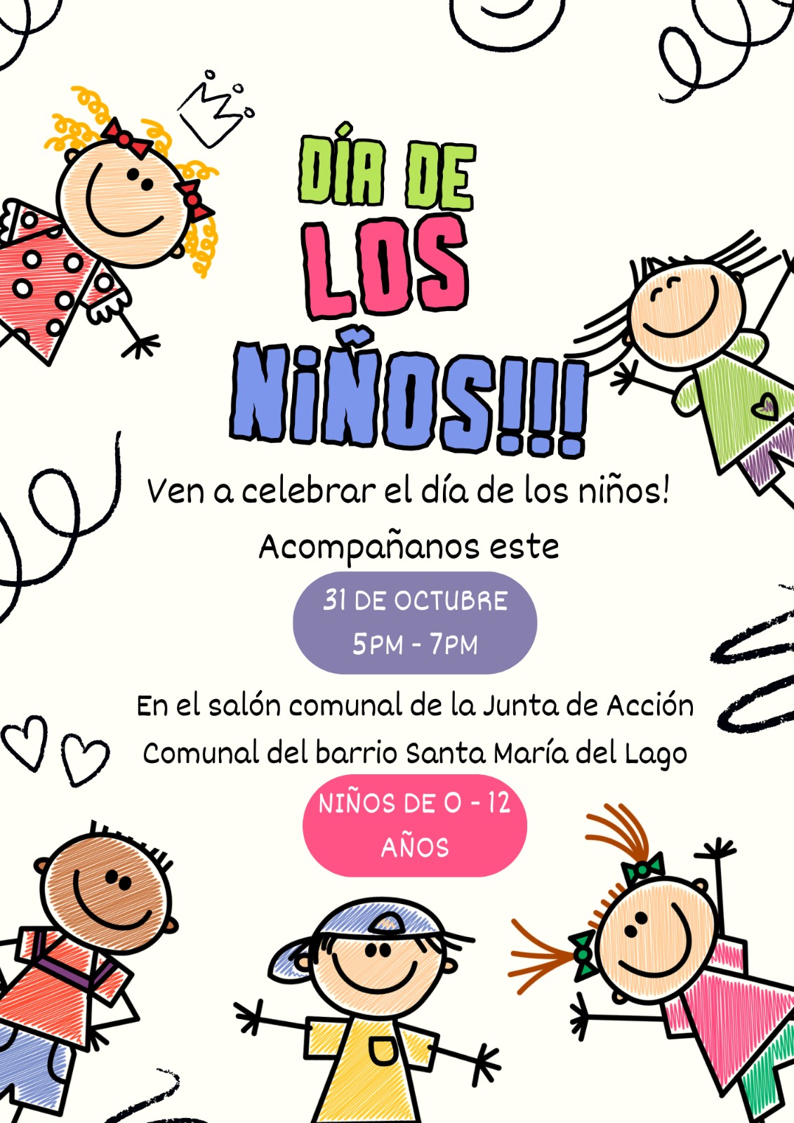 Día de los niños del barrio Santa Maria del Lago